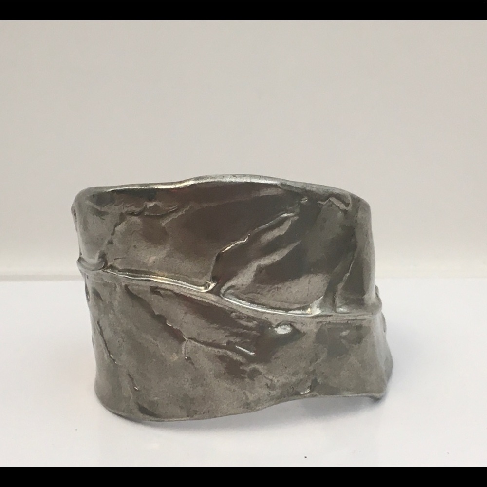 Sterling Silver leaf bracelet.  One of a kind.  Signed.  Created in 1971